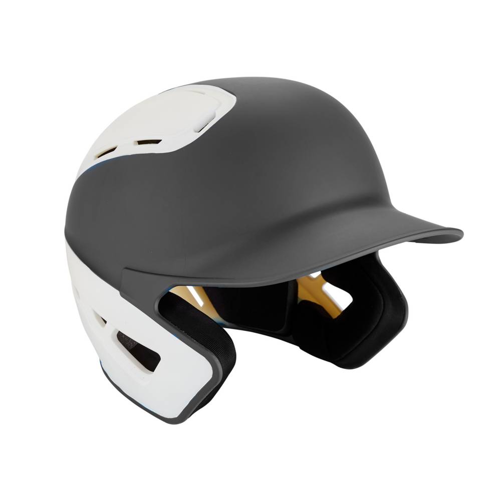 Casco Mizuno B6 Baseball Batting Uomo - Grigie/Bianche - 47361-ZDLG